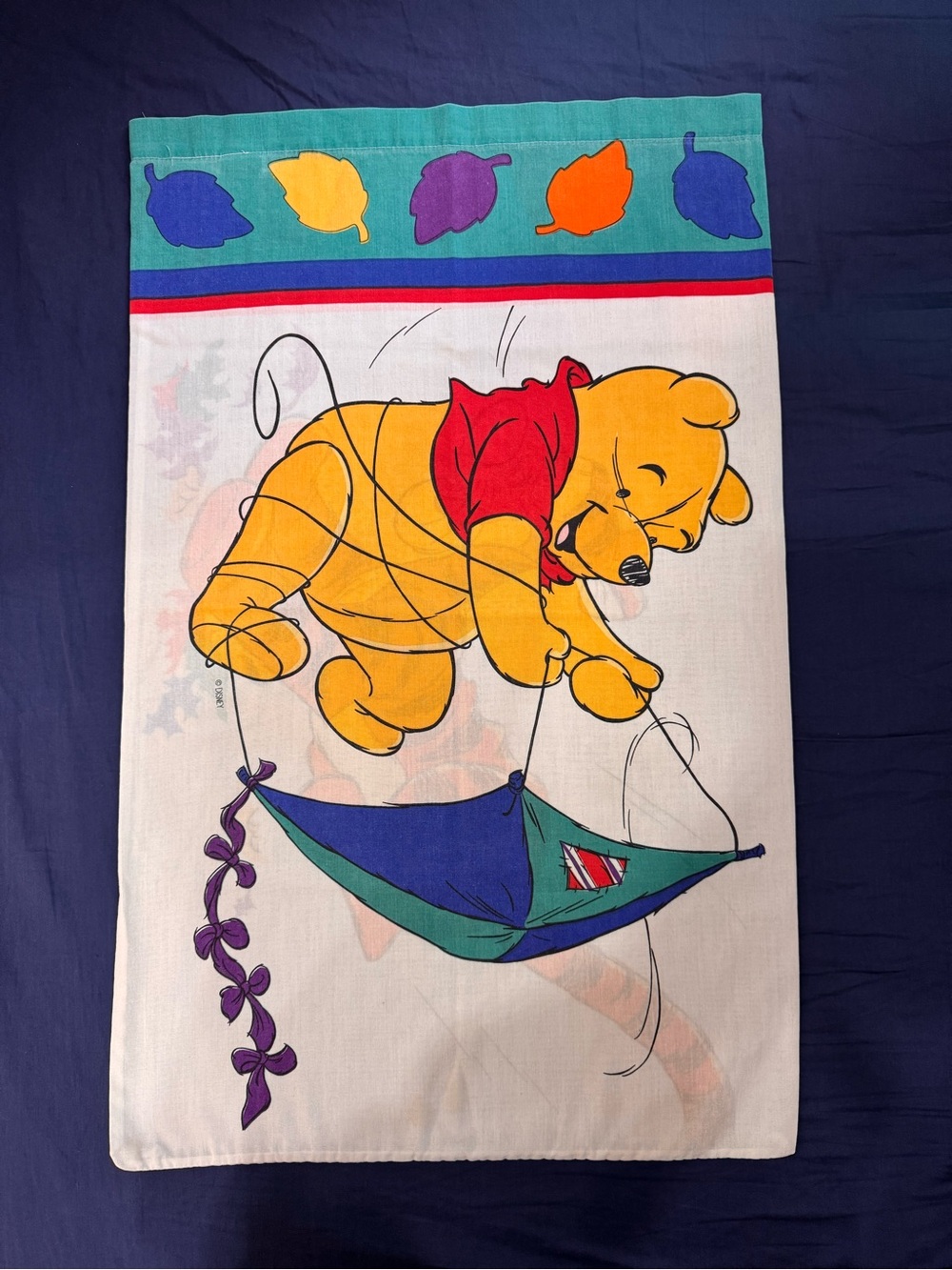 Vintage 90s Disney Winnie the Pooh Tigger Pillow Case